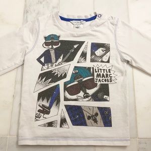 Little Marc Jacobs rock and roll mouse shirt -2yrs